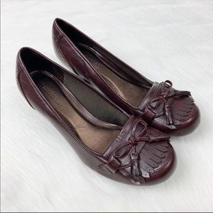 Naturalizer Brown Loafer Heels